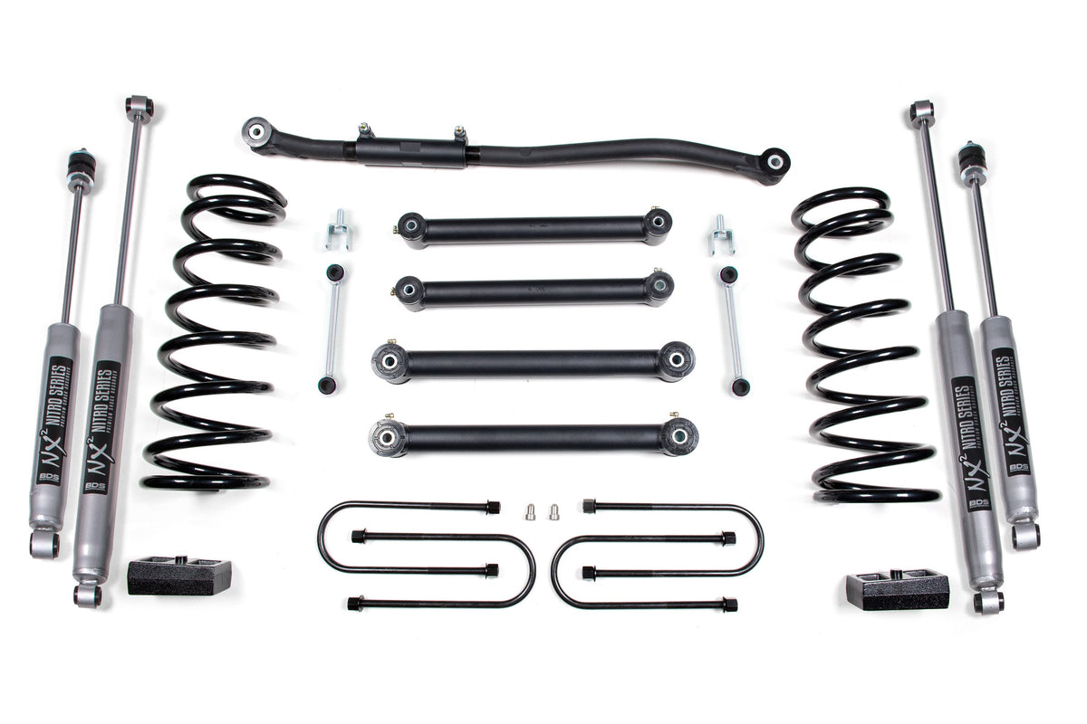 3 Inch Lift Kit | Dodge Ram 2500 (03-13) & 3500 (03-12) 4WD | Gas - BDS Suspension BDS692FS