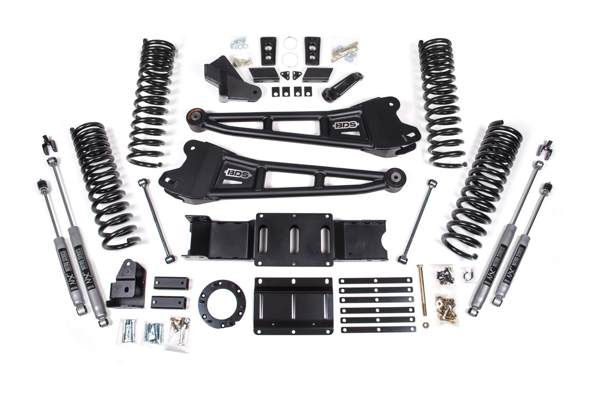 6 Inch Lift Kit w/ Radius Arm | Ram 2500 (19-24) 4WD | Diesel - BDS Suspension BDS1680FPE