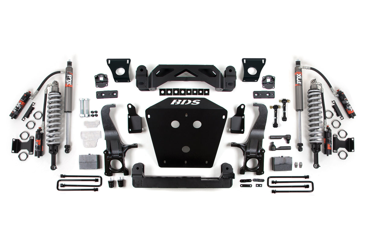 7 Inch Lift Kit | FOX 2.5 Performance Elite Coil-Over | Toyota Tundra (16-21) 2/4WD - BDS Suspension BDS818FPE