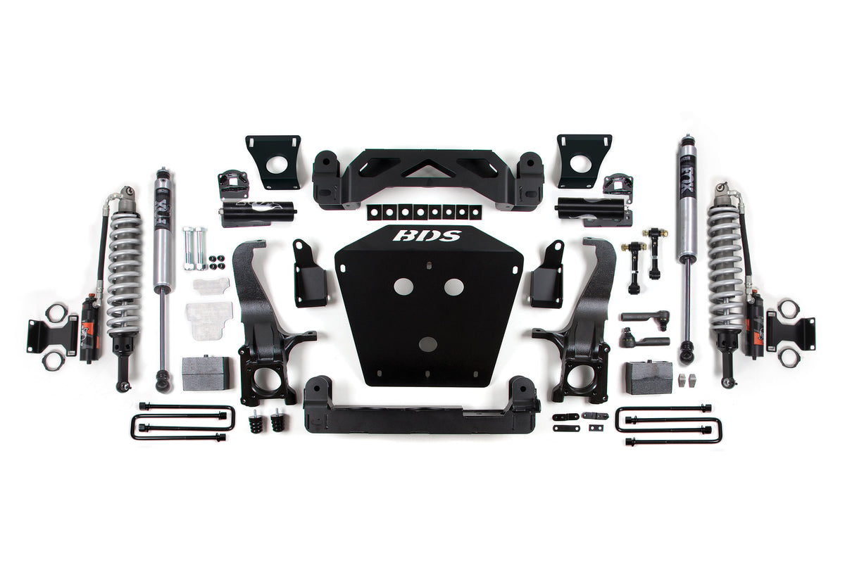 7 Inch Lift Kit | FOX 2.5 Performance Elite Coil-Over | Toyota Tundra (07-15) 2/4WD - BDS Suspension BDS813FPS