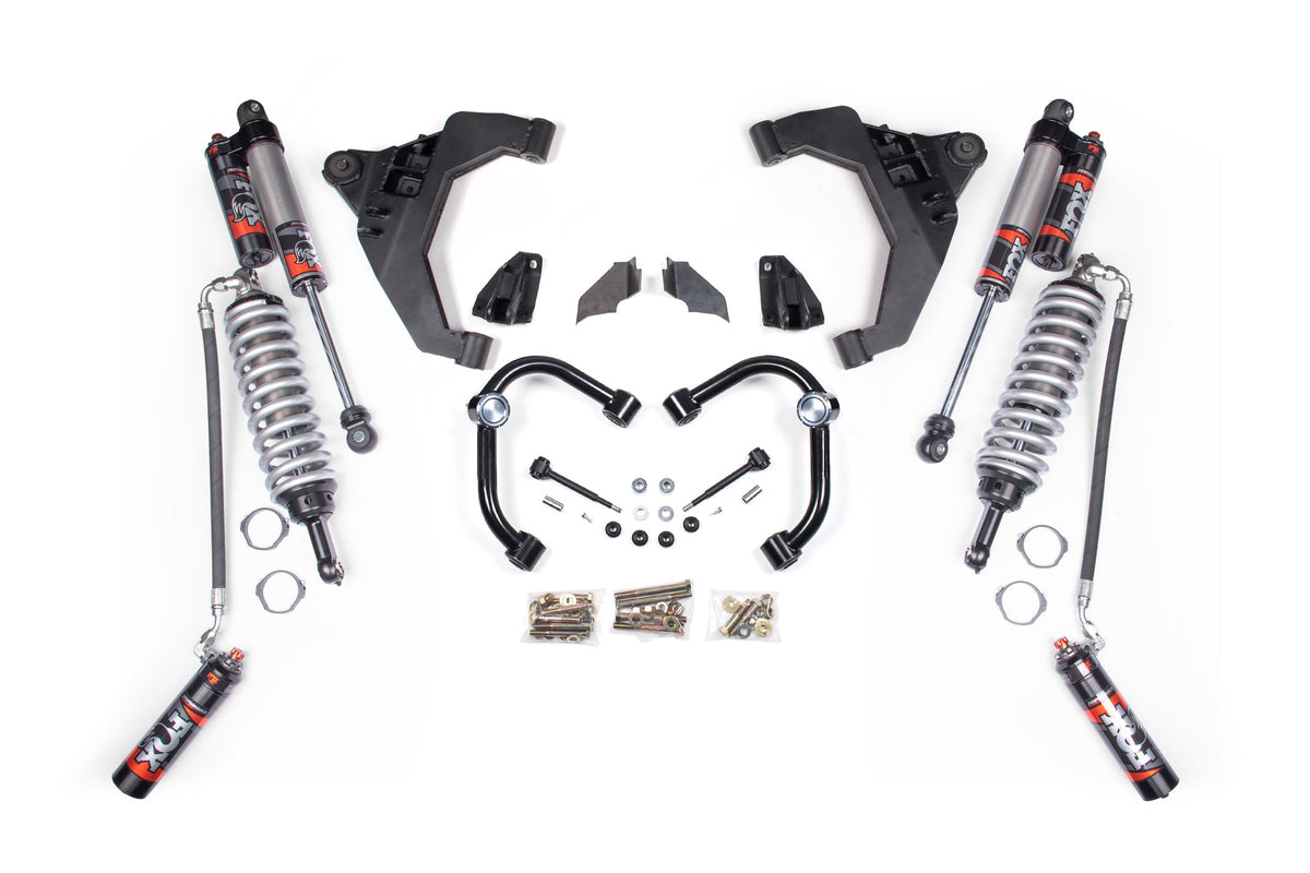 11-19 Chevrolet Silverado 2500HD/3500HD - GMC Sierra 2500HD/3500HD 4WD (Diesel) 3 Inch Coilover Conversion Kit, Stock...