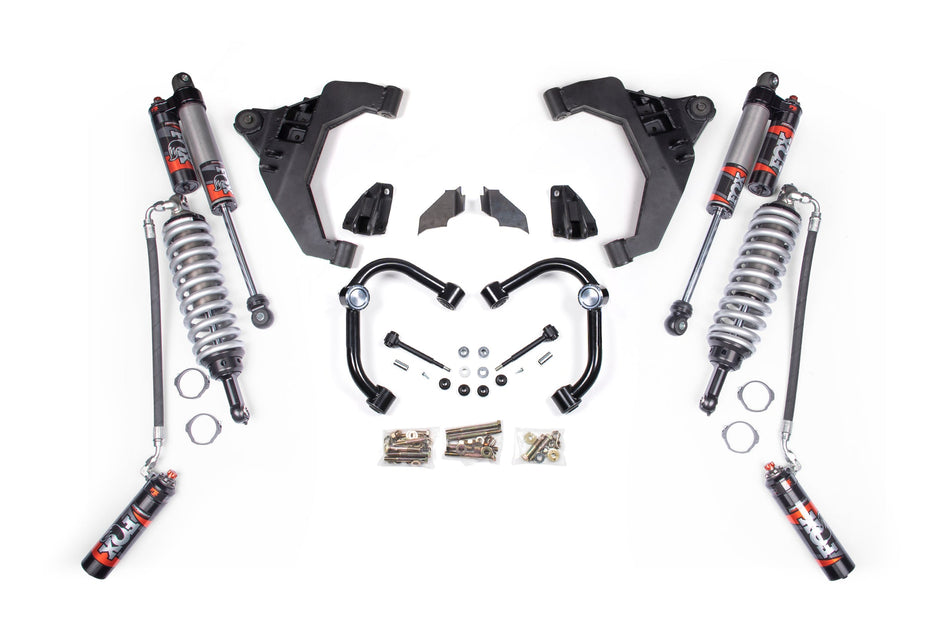 11-19 Chevrolet Silverado 2500HD/3500HD - GMC Sierra 2500HD/3500HD 4WD (Diesel) 3 Inch Coilover Conversion Kit, Stock...