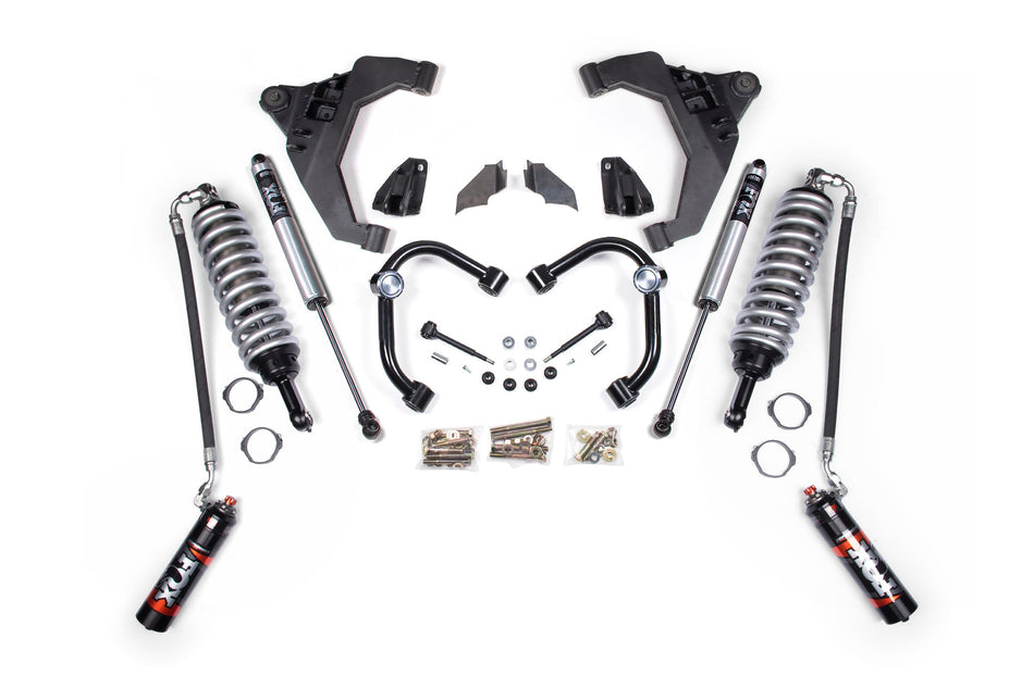 11-19 Chevrolet Silverado 2500HD/3500HD - GMC Sierra 2500HD/3500HD 4WD (Diesel) 3 Inch Coilover Conversion Kit, 2 Inch...