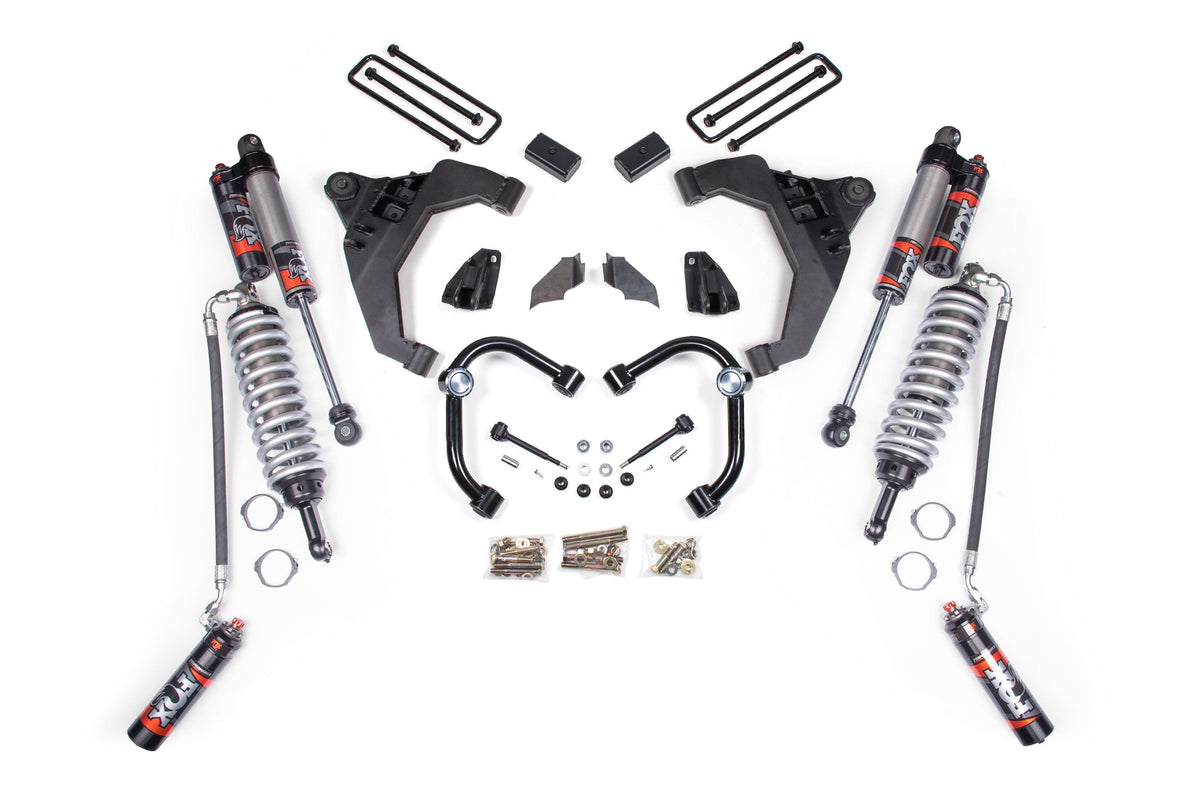 11-19 Chevrolet Silverado 2500HD/3500HD - GMC Sierra 2500HD/3500HD 4WD (Diesel) 3 Inch Coilover Conversion Kit, 2 Inch...