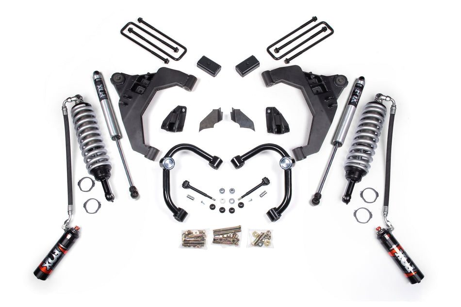 11-19 Chevrolet Silverado 2500HD/3500HD - GMC Sierra 2500HD/3500HD 4WD (Diesel) 3 Inch Coilover Conversion Kit, Stock...