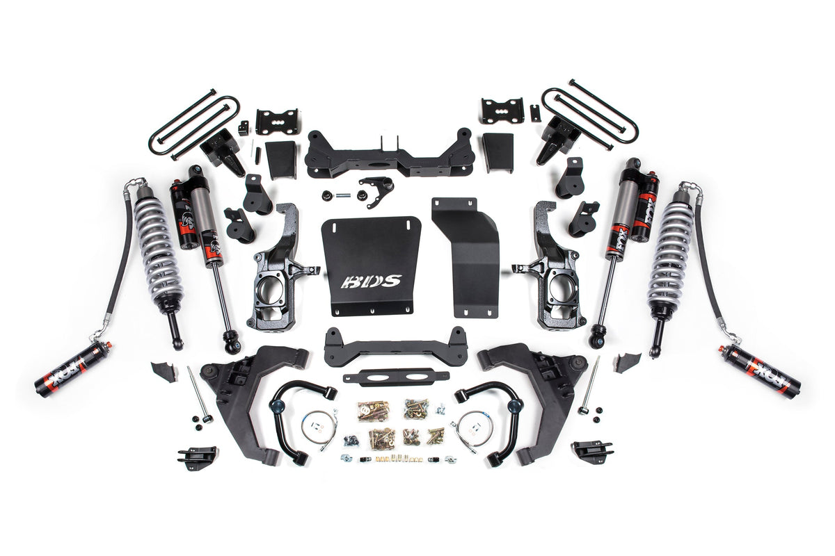 11-19 Chevrolet Silverado 2500HD/3500HD - GMC Sierra 2500HD/3500HD 4WD 6.5 Inch Coilover Conversion Kit, 5 Inch Rear...