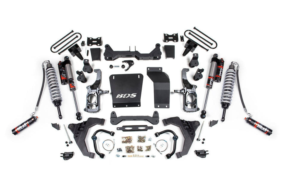 11-19 Chevrolet Silverado 2500HD/3500HD - GMC Sierra 2500HD/3500HD 4WD 6.5 Inch Coilover Conversion Kit, 5 Inch Rear...