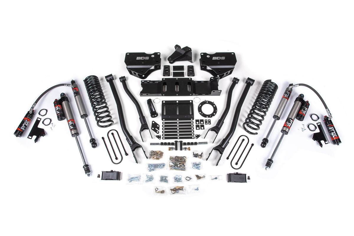 4 Inch Lift Kit w/ 4-Link | Ram 3500 (19-24) 4WD | Diesel - BDS Suspension BDS1667FS
