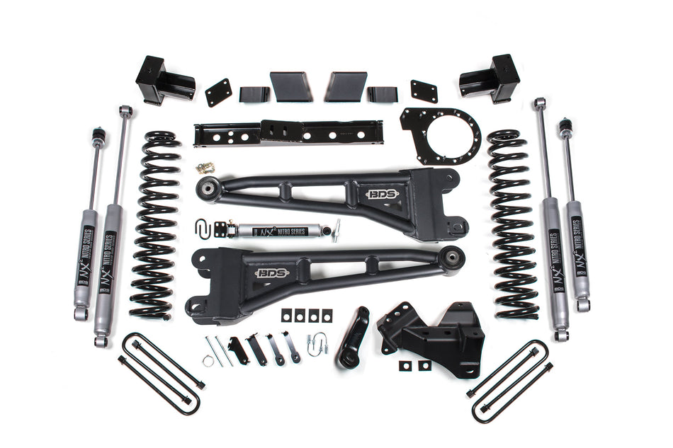 7 Inch Lift Kit w/ Radius Arm | Ford F250/F350 Super Duty (23-26) 4WD | Diesel - BDS Suspension BDS2258FPE