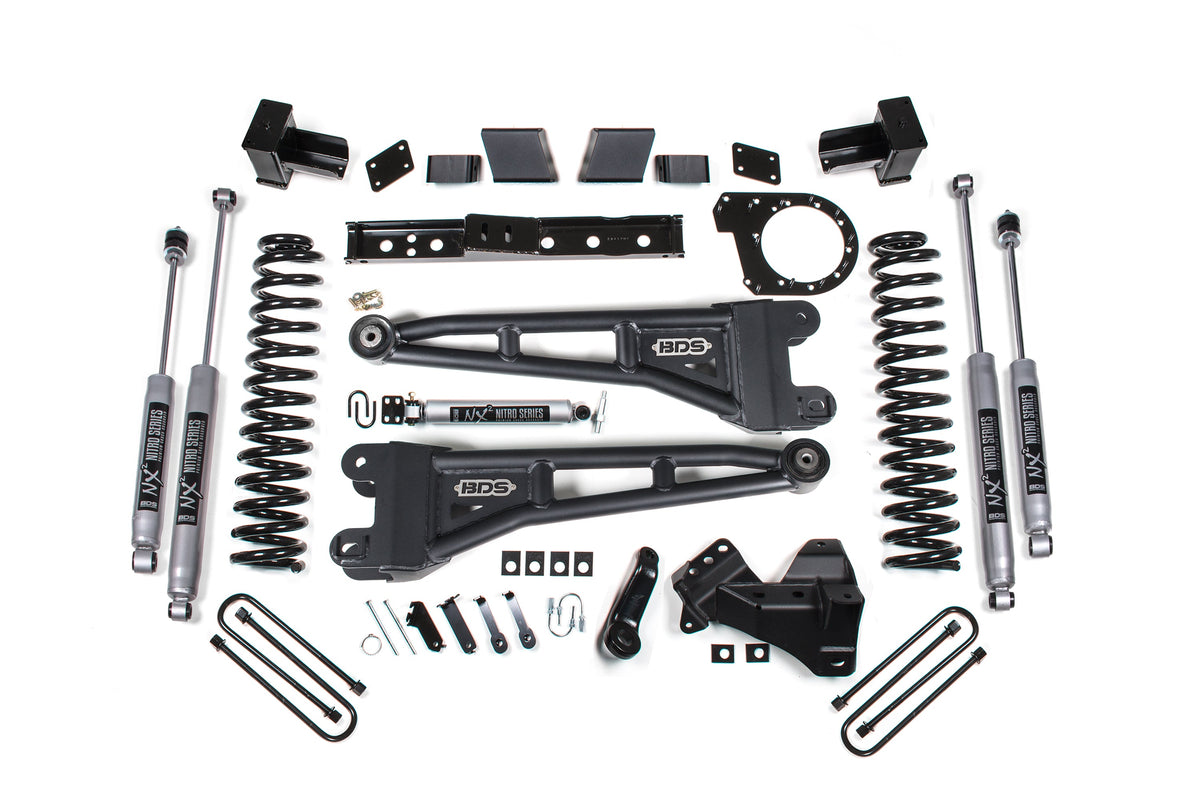 7 Inch Lift Kit w/ Radius Arms | Ford F350 Super Duty DRW (23-26) 4WD | Diesel - BDS Suspension BDS2260FPE