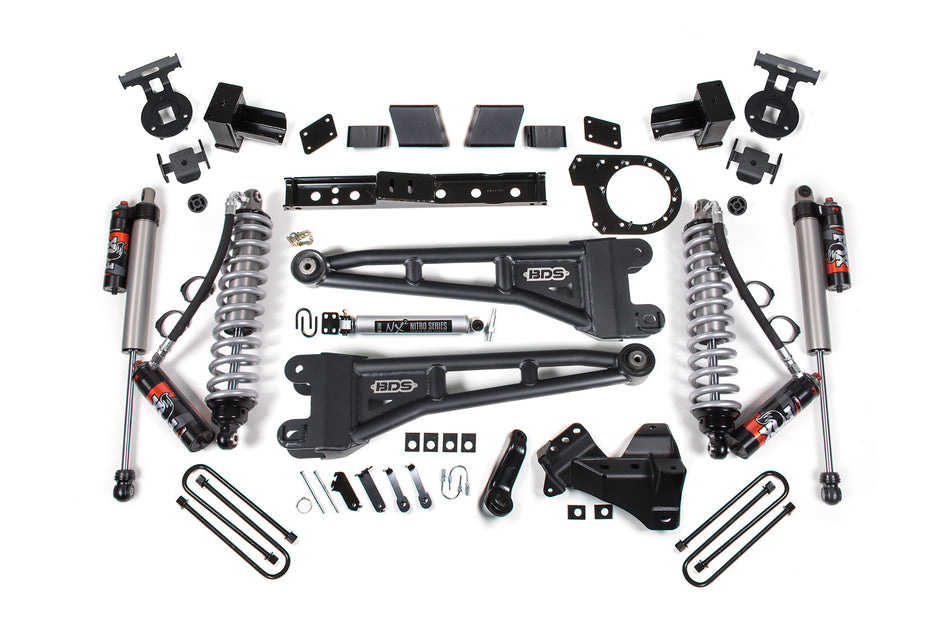 7 Inch Lift Kit w/ Radius Arms | Ford F350 Super Duty DRW (23-26) 4WD | Diesel - BDS Suspension BDS2260FS