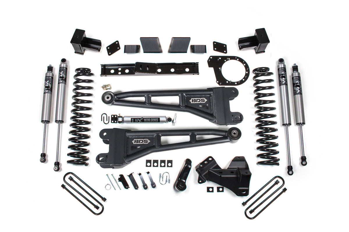 7 Inch Lift Kit w/ Radius Arms | Ford F350 Super Duty DRW (23-26) 4WD | Diesel - BDS Suspension BDS2260PS