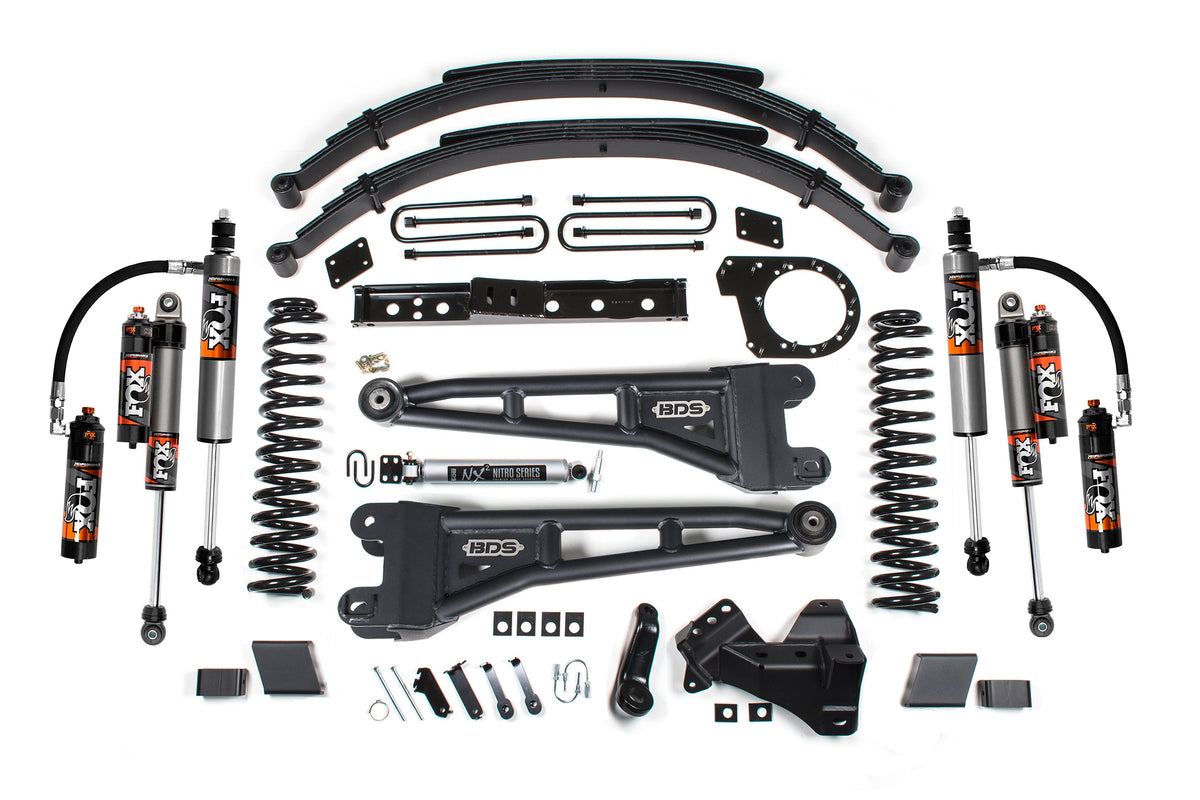 7 Inch Lift Kit w/ Radius Arm | Ford F250/F350 Super Duty (23-26) 4WD | Diesel - BDS Suspension BDS2259PS