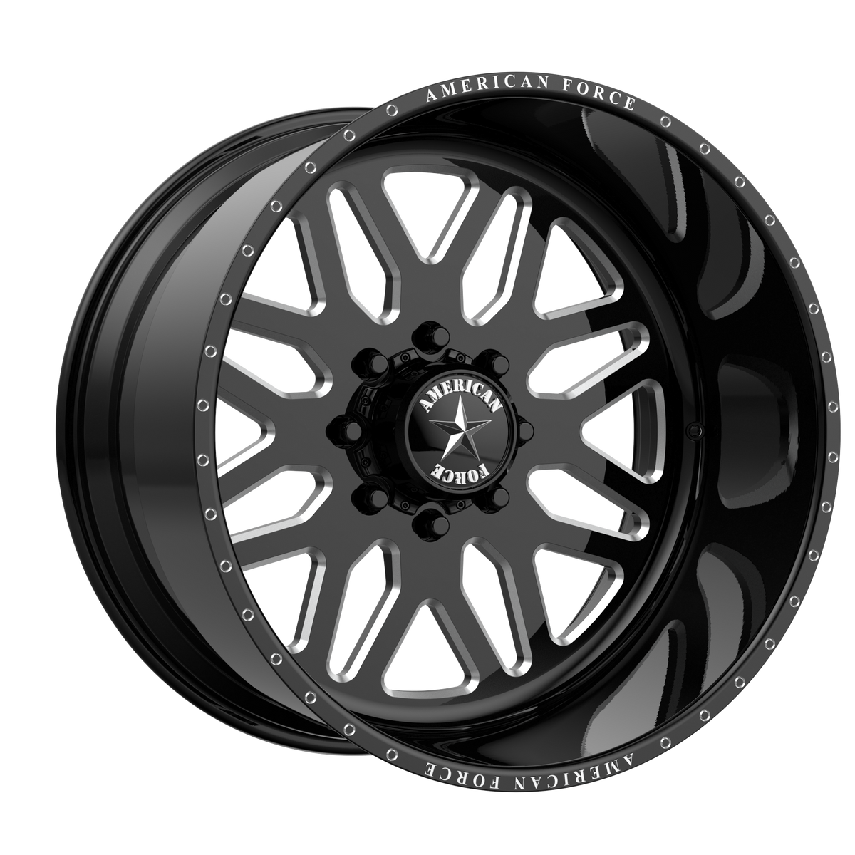 American Force Trax SS 20x12 Black Wheel