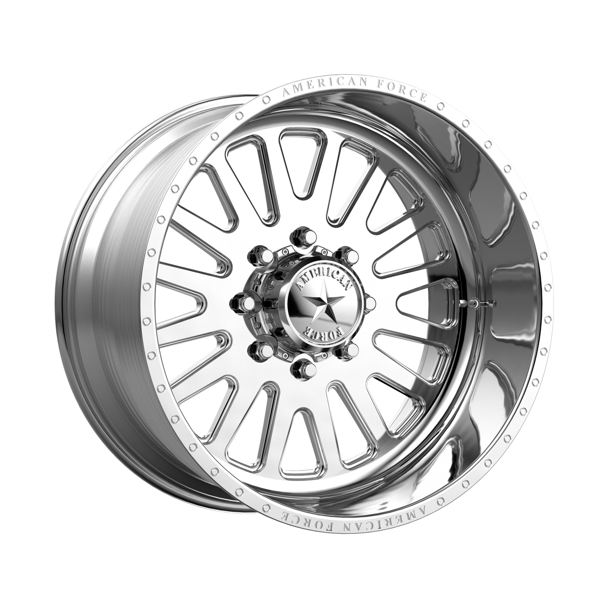 American Force Atom SS 22x11 Polished wheel