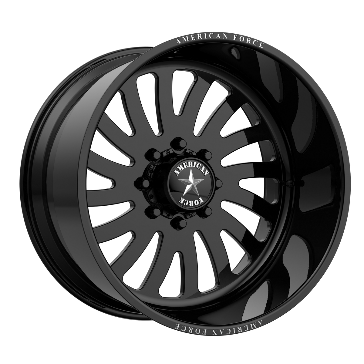 American Force Octane 22x14 Black wheel