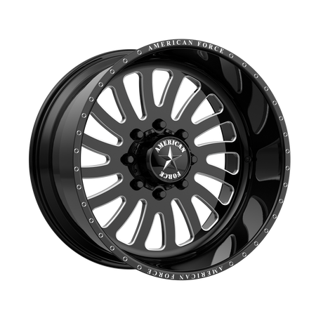 American Force Octane 20x14 Black wheel