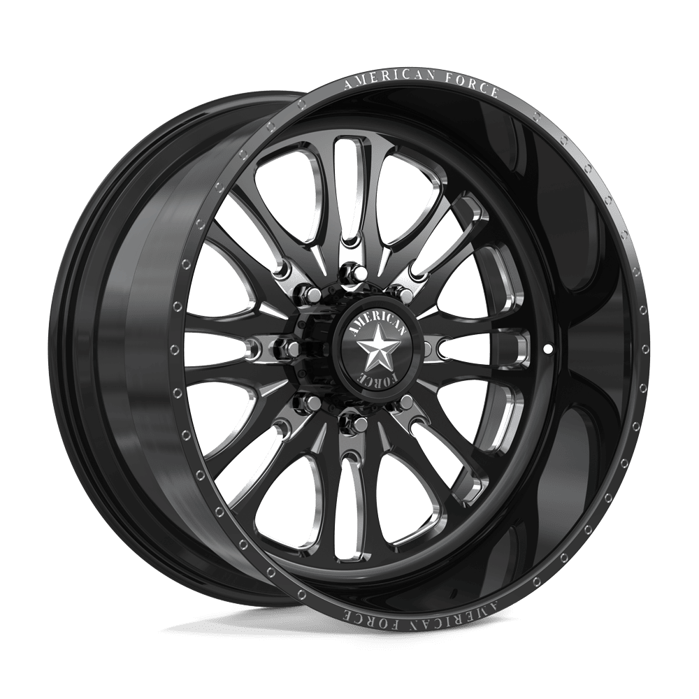 American Force Dread SS 24x11 Gloss Black wheel