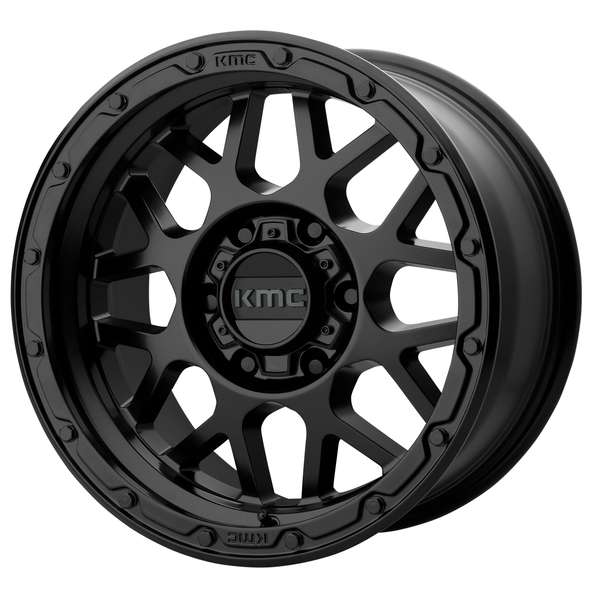 KMC Grenade Off-Road 17x9 Matte Black wheel