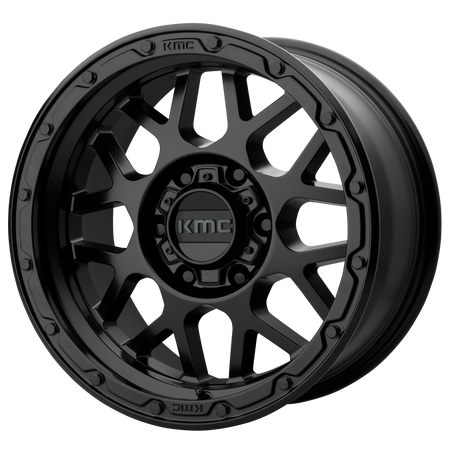 KMC Grenade Off-Road 17x9 Matte Black wheel