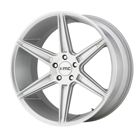 KMC Prism 22x10.5 Brushed Silver wheel