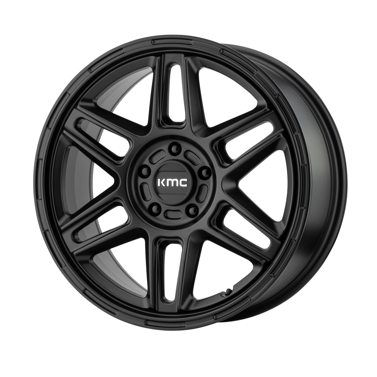 KMC Nomad 17x8 Satin Black wheel