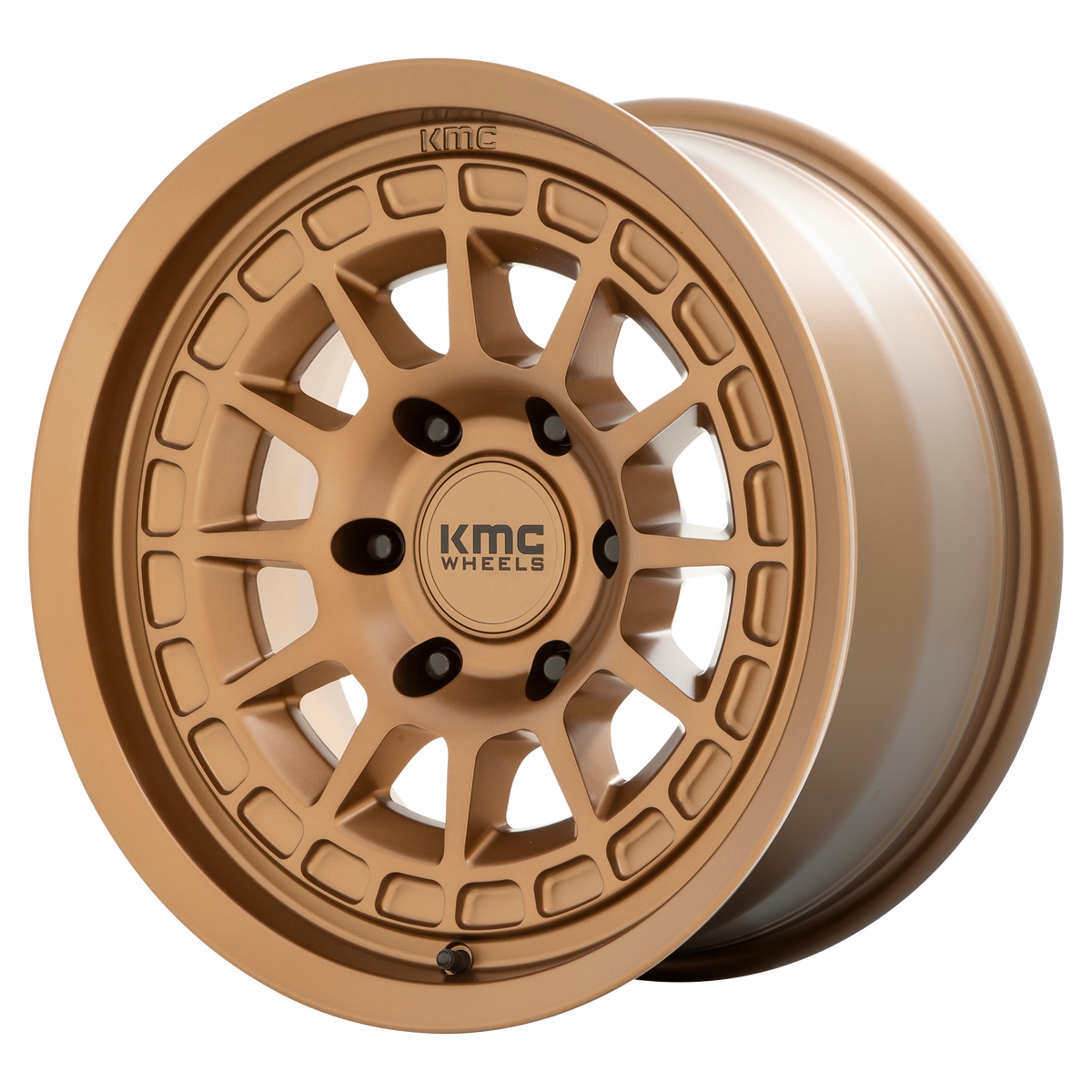 KMC Canyon 17x8 Matte Bronze wheel