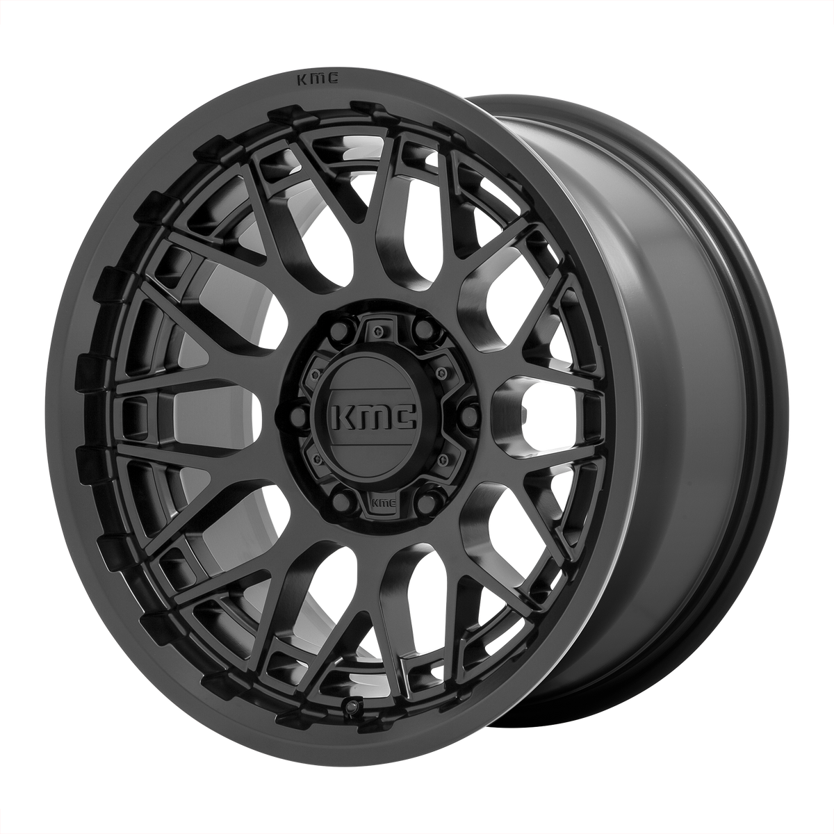 KMC Technic 20x9 Satin Black wheel