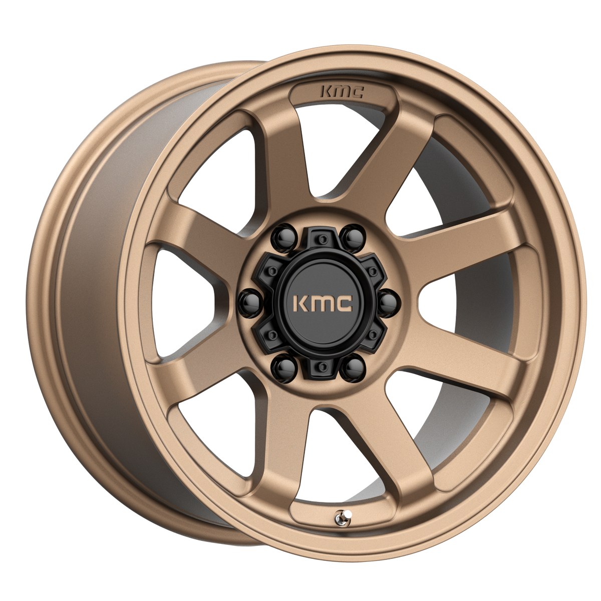 KMC Trail 17x9 Matte Bronze wheel