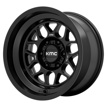 KMC Terra 18x8.5 Satin Black wheel