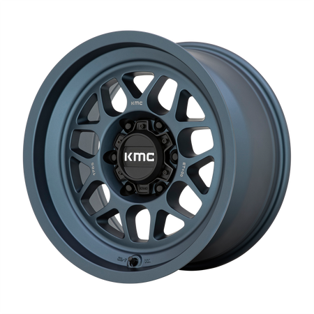 KMC Terra 17x8.5 Metallic Blue wheel