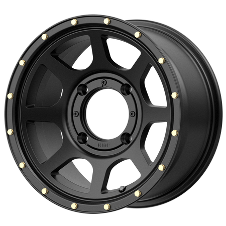 KMC Addict 2 UTV 15x6 Satin Black wheel