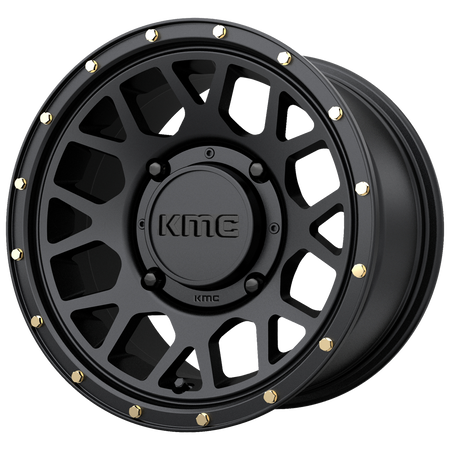 KMC Grenade UTV 14x10 Satin Black wheel