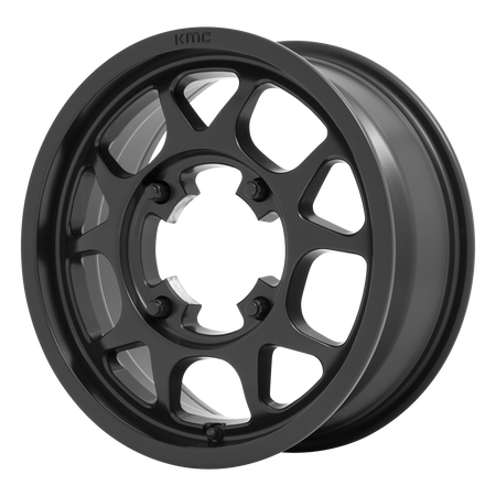KMC Toro UTV 15x6 Satin Black wheel