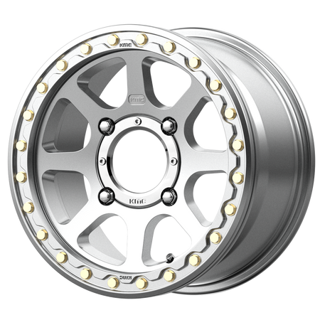 KMC Addict 2 UTV Beadlock 15x6 Machined wheel