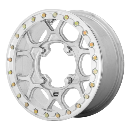 KMC Mesa Forged UTV Beadlock 15x6 Raw Machined Forged wheel